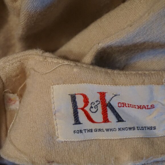 Girls R&K Originals wool dress-True Vintage Designer - Picture 8 of 10